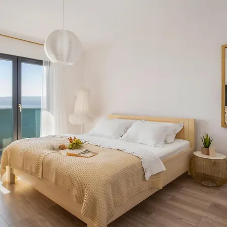 Villa Allegra With 32Msq Heated Pool, 300M Far From Sandy Beaches, Open Sea View Omis Exterior photo