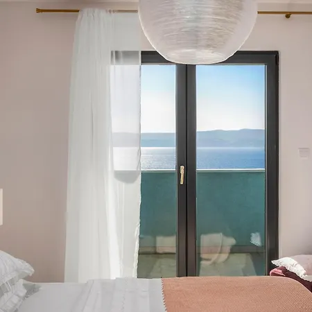 Villa Allegra With 32Msq Heated Pool, 300M Far From Sandy Beaches, Open Sea View Omis Exterior photo