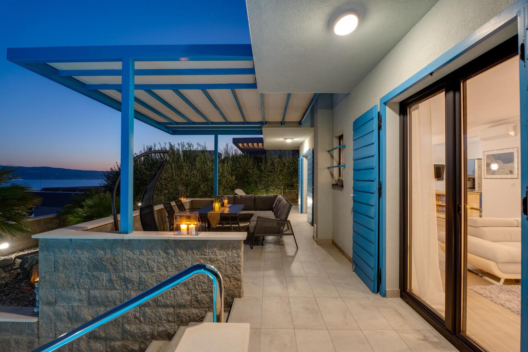 Allegra With 32msq Heated Pool, 300m Far From Sandy Beaches, Open Sea View Omis