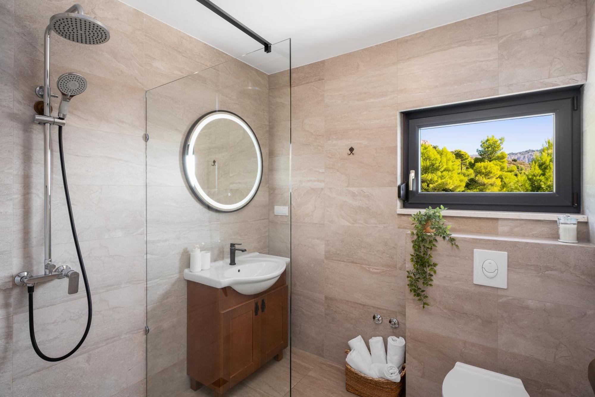 Allegra With 32msq Heated Pool, 300m Far From Sandy Beaches, Open Sea View * Omis